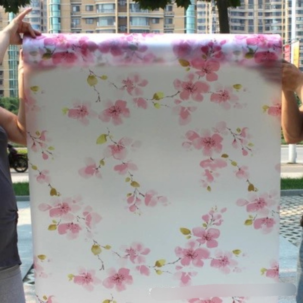 5m x 60cm giấy dán kính có sẵn keo - NHIỀU MẪU THIÊN NHIÊN AUG014