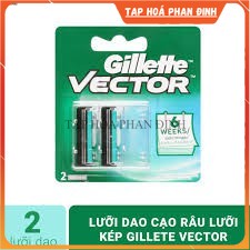 Lưỡi Dao Cạo Râu Gillette Vector 2s