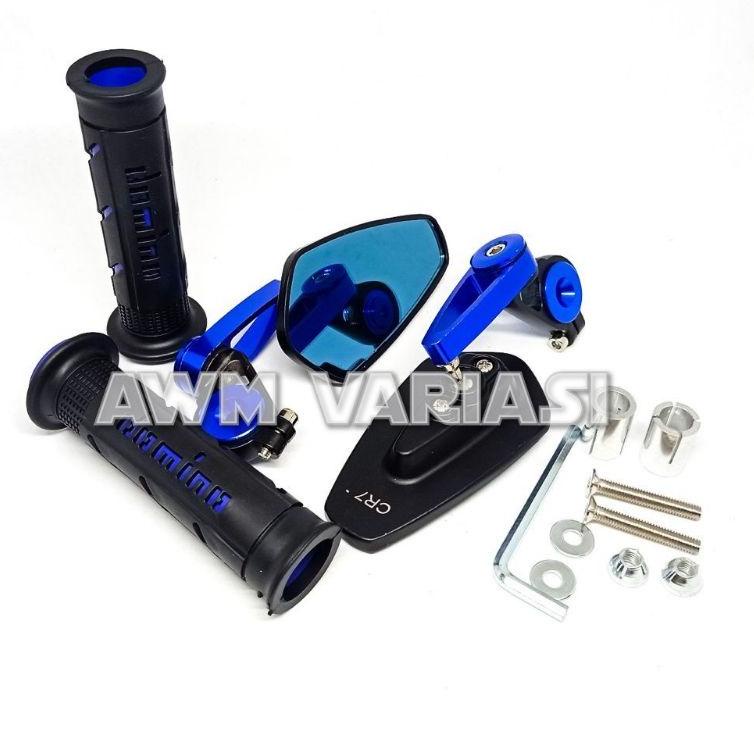 ➜ Bộ 2 Kính Chiếu Hậu Hình Oval Cho Xe Máy Nmax PCX Aerox Lexi Beat Vario Mio Etc.