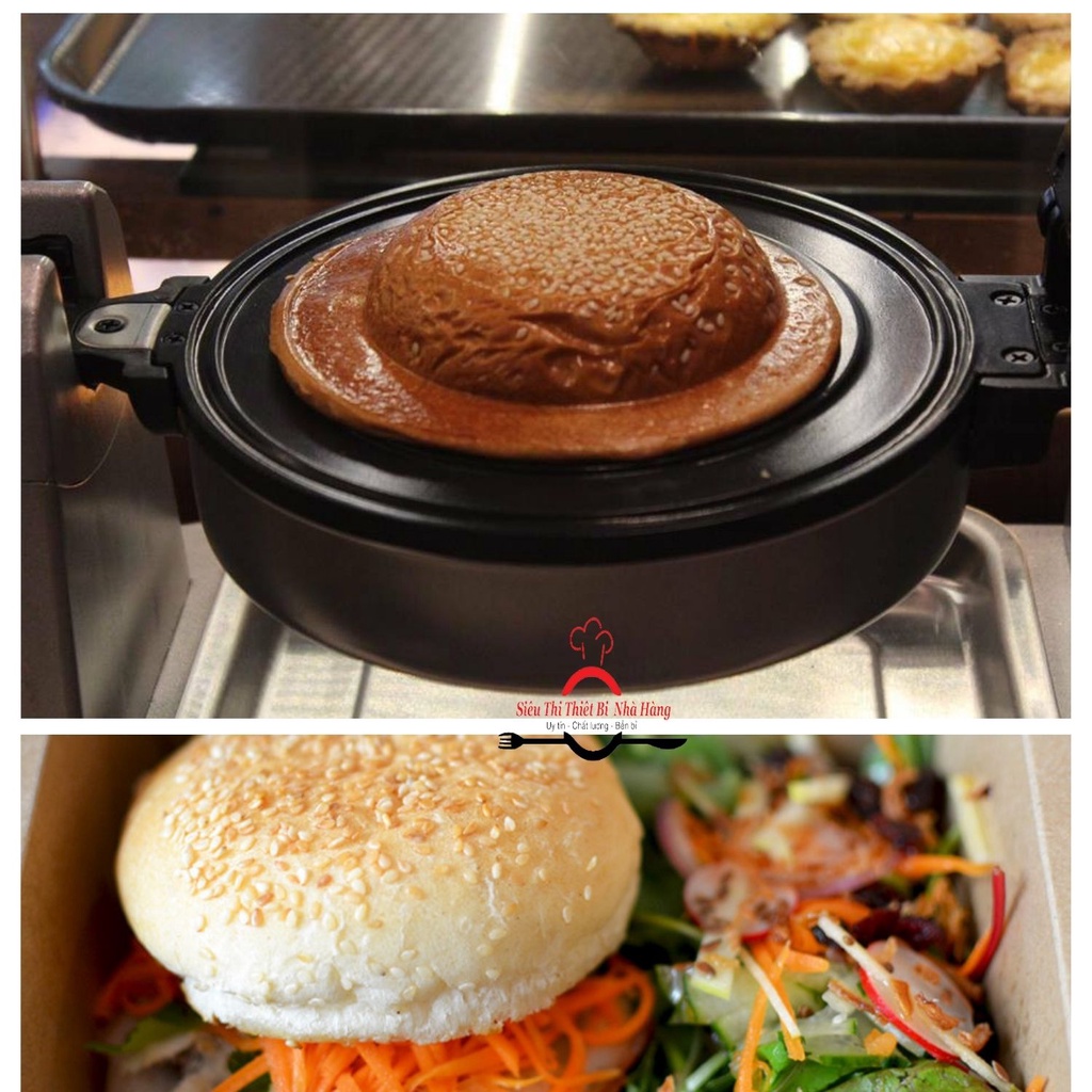Máy làm bánh burger đĩa bay_Bảo hành chính hãng 12 tháng