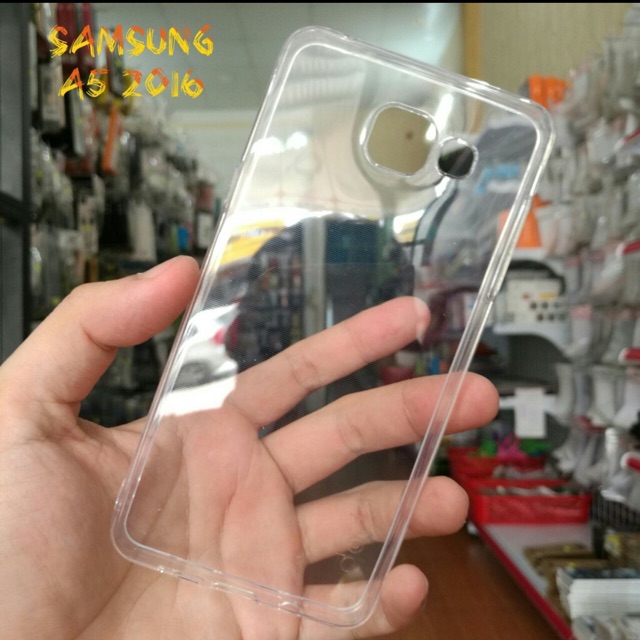 Ốp lưng dẻo cho Galaxy A5 2016 silicon trong suốt