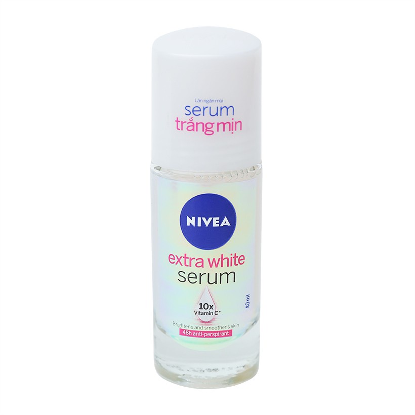 Lăn khử mùi Serum trắng mịn Nivea Extra White Serum (40ml)