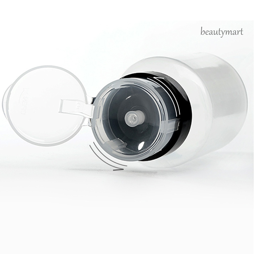 [Hàng mới về] Chai đựng dung dịch cồn tẩy sơn móng tay 200ml