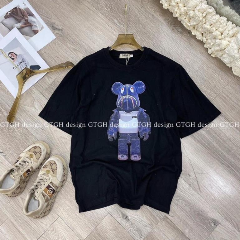 [RẺ VÔ ĐỊCH] Áo thun chuột xanh đứng tay lỡ unisex form rộng, áo phông nam nữ oversize nhiều màu