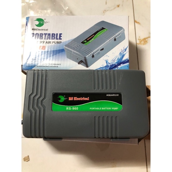 Sục ô xy dùng pin to  Sản phẩm tiện lợi cho các bác đi câu