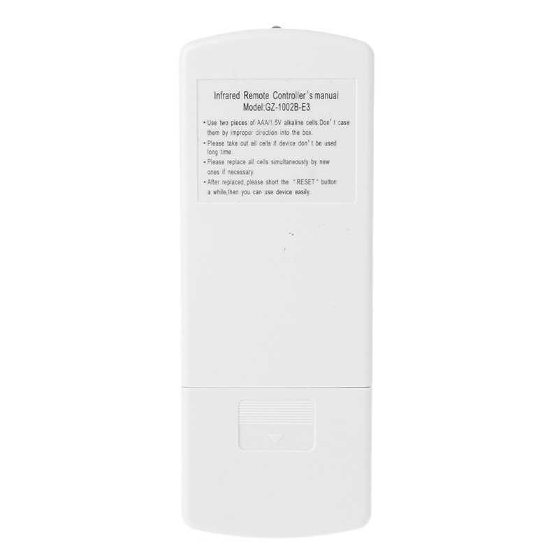 Điều Khiển Từ Xa Cho Máy Lạnh GZ-1002A-E3 GZ-1002B-E1 GZ-1002B-E3