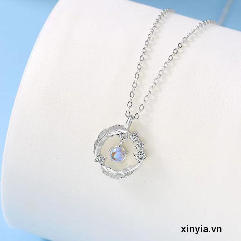 Vòng cổ Mặt Lông Vũ Nhẹ Nhàng Đơn Giản Hợp Thời Trang Sang Trọng Cho Nữ