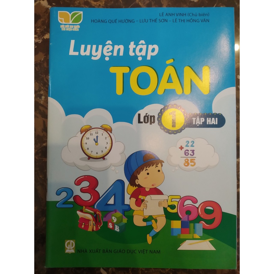 Sách - Combo Luyện Tập Toán Lớp 1  - Kết Nối Tri Thức Và Cuộc Sống