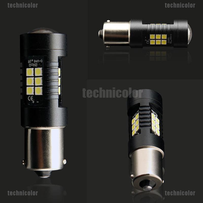 Bóng Đèn LED Đuôi Xe Hơi Ánh Sáng Trắng 1156 BA15S P21W 21SMD 1200Lm