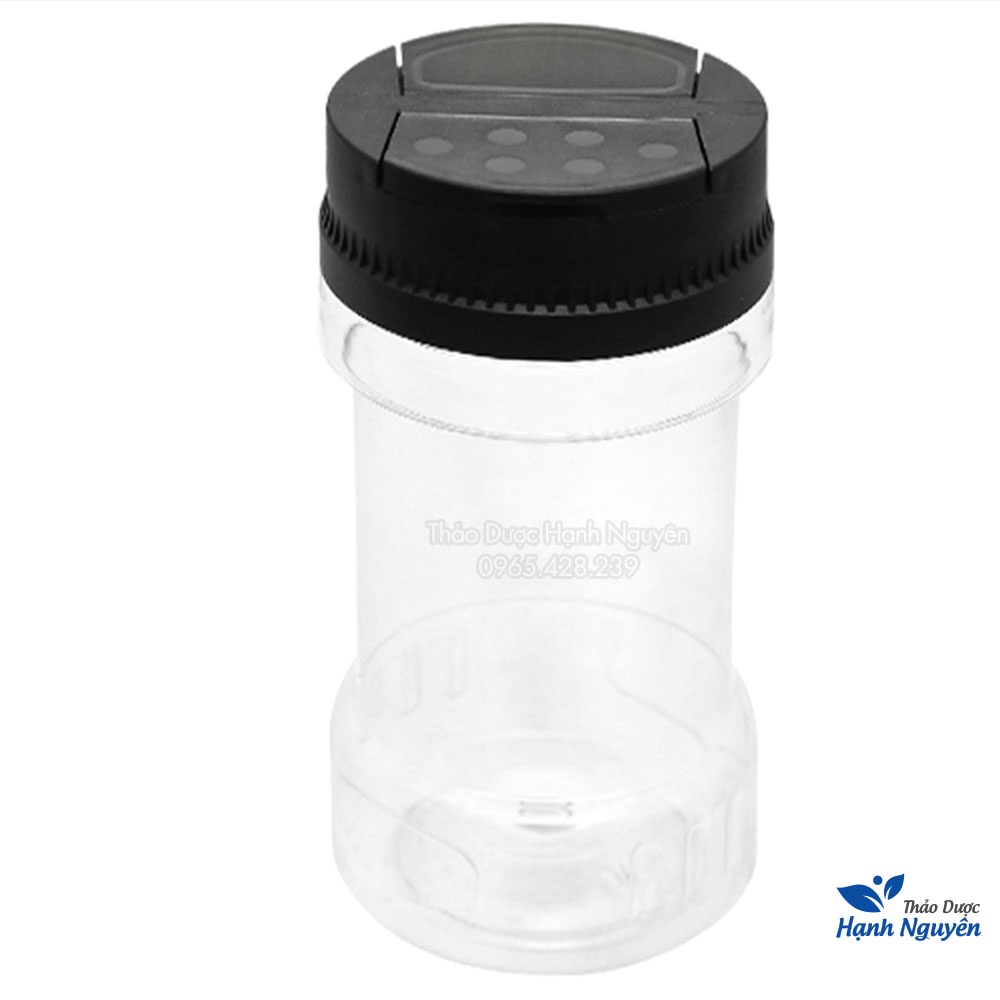 Hũ gia vị 120ml (Hũ nhựa trong suốt cao cấp) - Thảo Dược Hạnh Nguyên