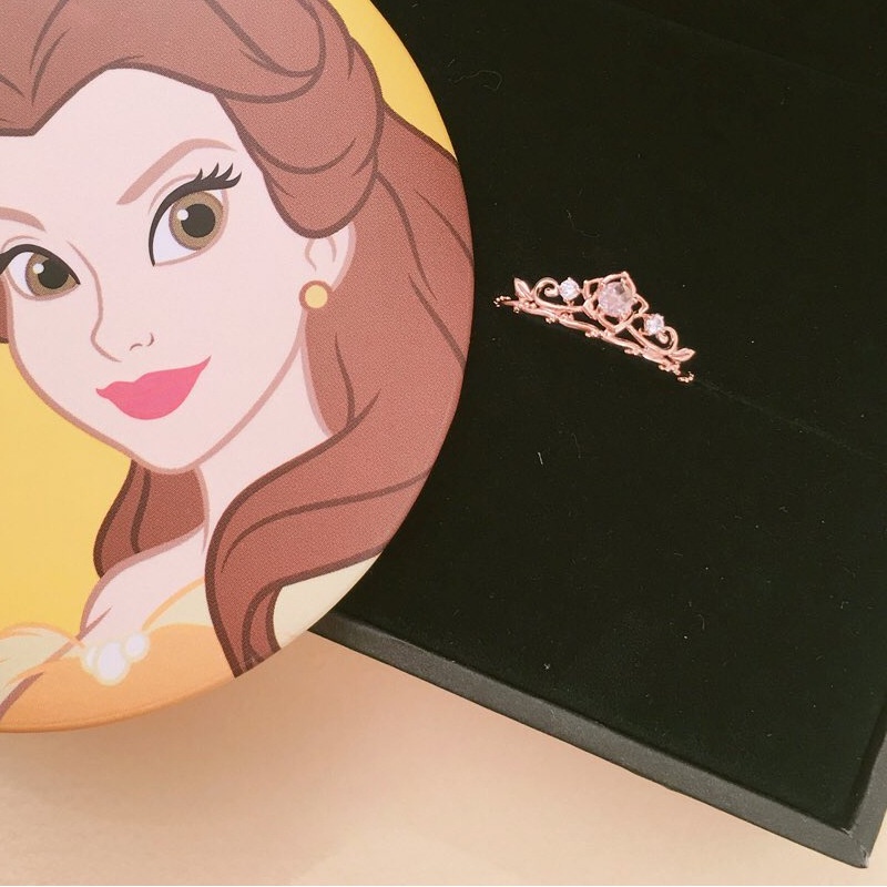 Nhẫn Disney Princess bạc S925 kèm hộp sang trọng, nhẫn tự điều chỉnh độ rộng, quà tặng ý nghĩa - Coolgift