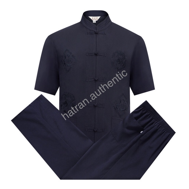 Bộ tàu nút Tiều Nam Hàng nhập đẹp cho nam trên 50 tuổi | BigBuy360 - bigbuy360.vn