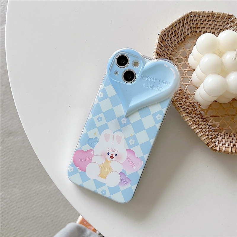 Ốp Điện Thoại Hình Thỏ Hoạt Hình Cho iphone/xs/7/8/Pro/Max/Mini 13