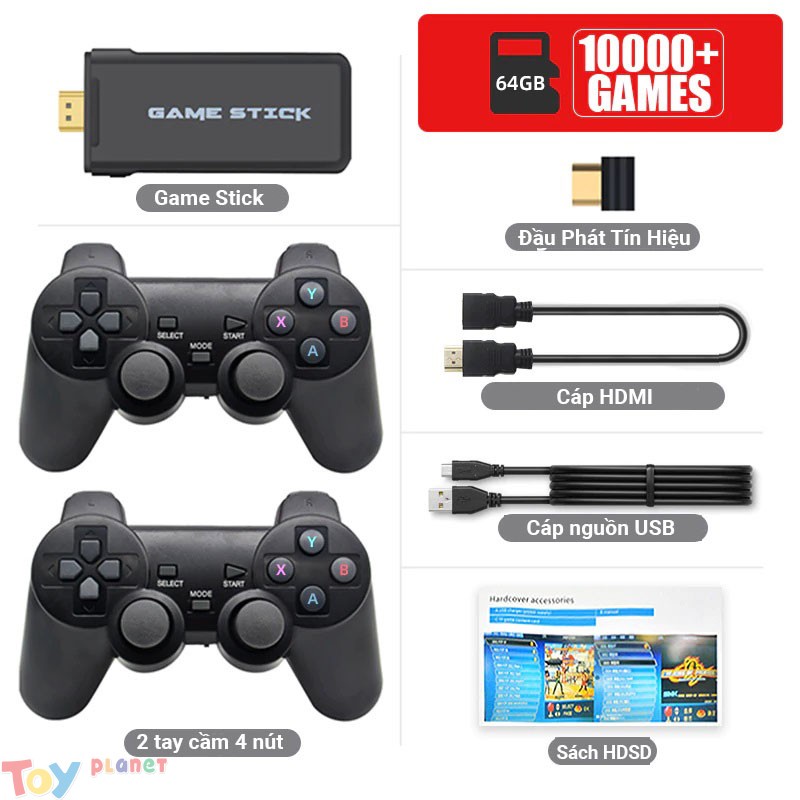 Máy Chơi Game Cầm Tay 4 Nút HDMI 3500 Trò Chơi Cổ Điển PS1/Nitendo switch/FC Compact/FC(Bảo Hành 12 Tháng)