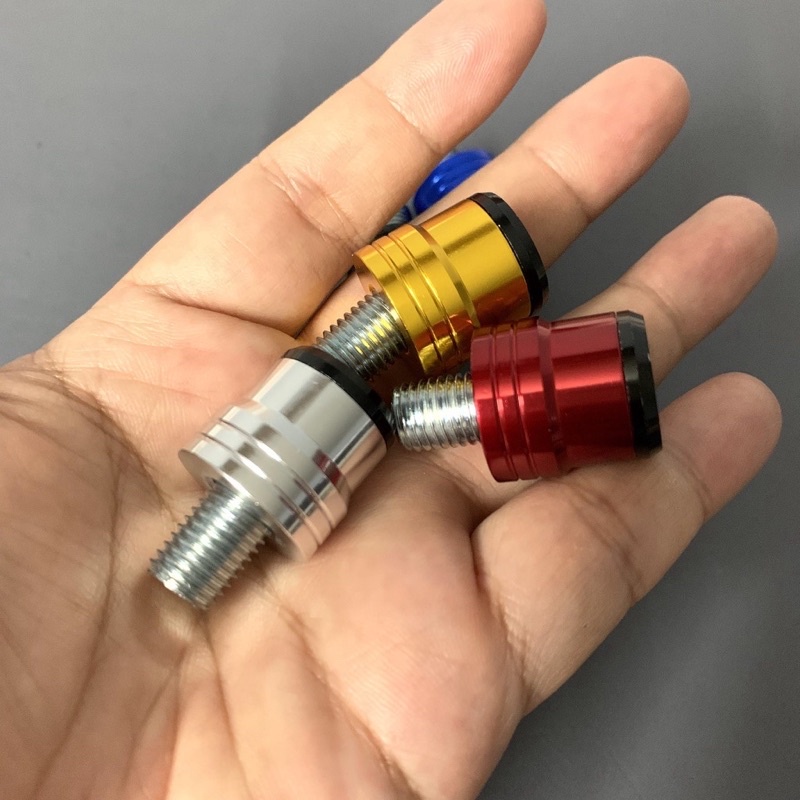 Ốc Chân Gương Xe Máy Nhôm CNC Đủ màu