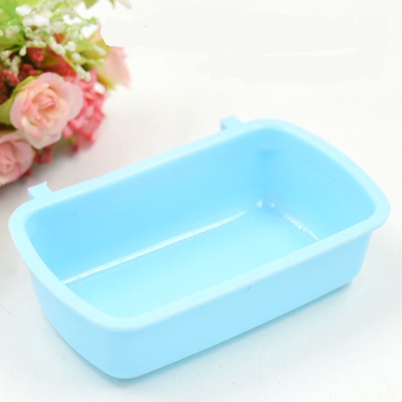 Bát nhựa gắn chuồng cho thỏ, chuột lang