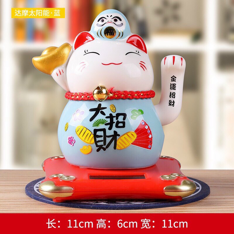 Mèo thần tài năng lượng chọn màu ( 5 màu) 6inch