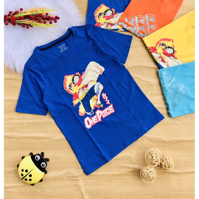 🚗 Áo thun cotton hàng shop bé trai từ 40-65kg