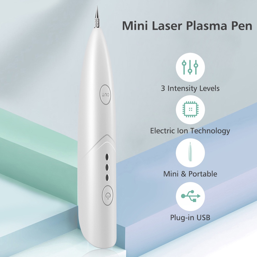 Bút Laser Xóa Nốt Ruồi/Tàn Nhang/Hình Xăm Mini Cầm Tay Đa Ứng Dụng Cho Nhà Ở/Salon