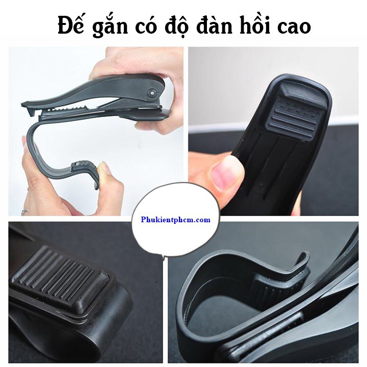 Kẹp điện thoại Gắn trên Taplo Oto - Xe hơi