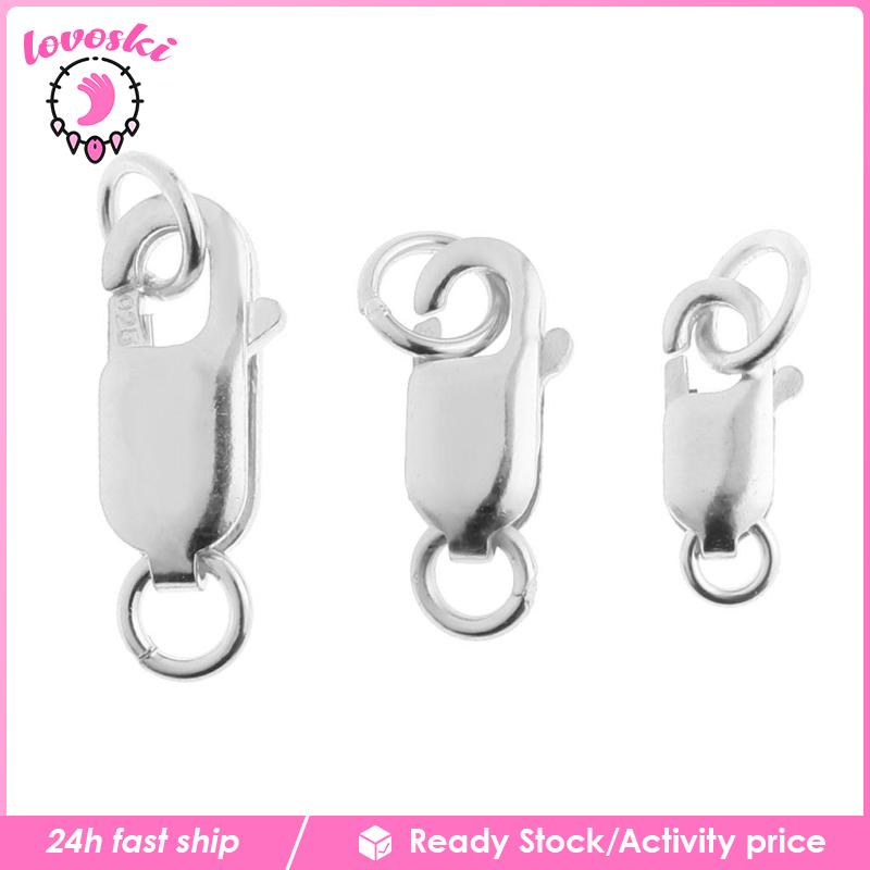 Vòng cổ Bạc 925S Móc Tôm Hùm Tự Làm Thủ Công