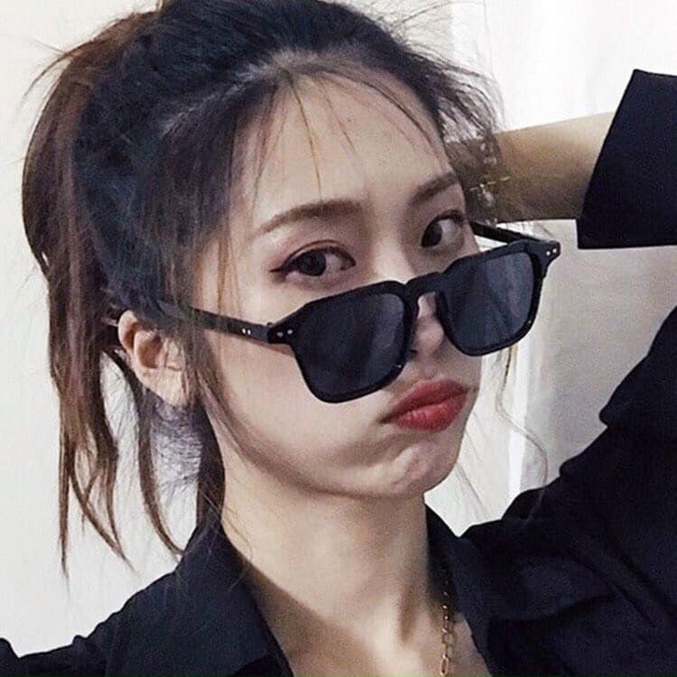 Kính mát thời trang chống tia UV phong cách Hàn Quốc, kính râm nam nữ giá rẻ gọng nhựa cá tính ABICA 216