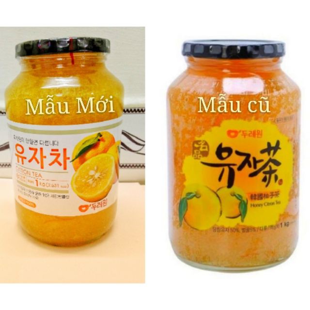 Mật Ong Chanh Đào Hàn Quốc hũ 1kg