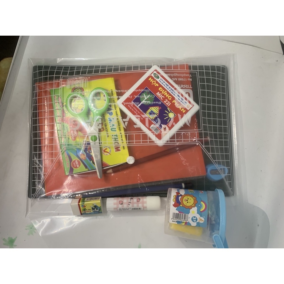 Combo đồ dùng học tập cho bé mẫu giáo lớn