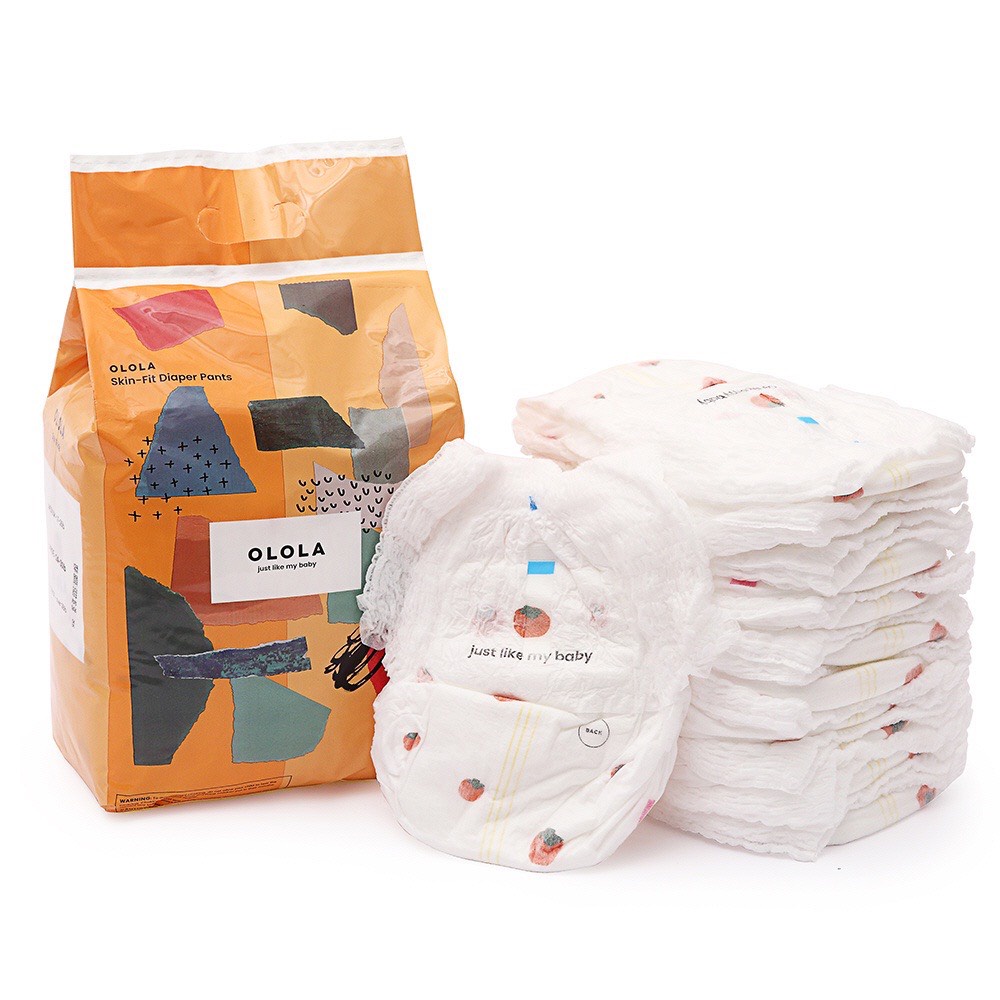 COMBO 3 Tã Quần Bỉm Luxury OLOLA Skin Fit Đủ Size L26/XL22/XXL18 Hàn Quốc Cho Bé, Mỏng Nhẹ, Mềm Thoáng, Thấm Hút Nhanh