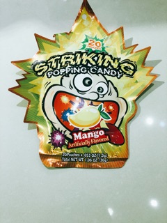Kẹo Nổ Striking Popping Candy 30g ( 20 gói) ( 10 Mùi)