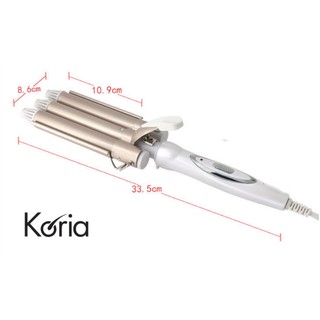 Máy uốn gọn sóng tóc 3 trục Kemei