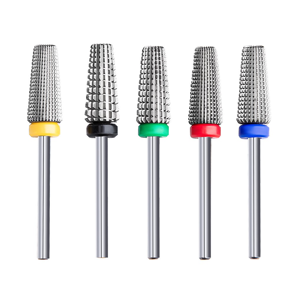 răng thẳng Đầu Mài Móng Tay Bằng Thép Vonfram