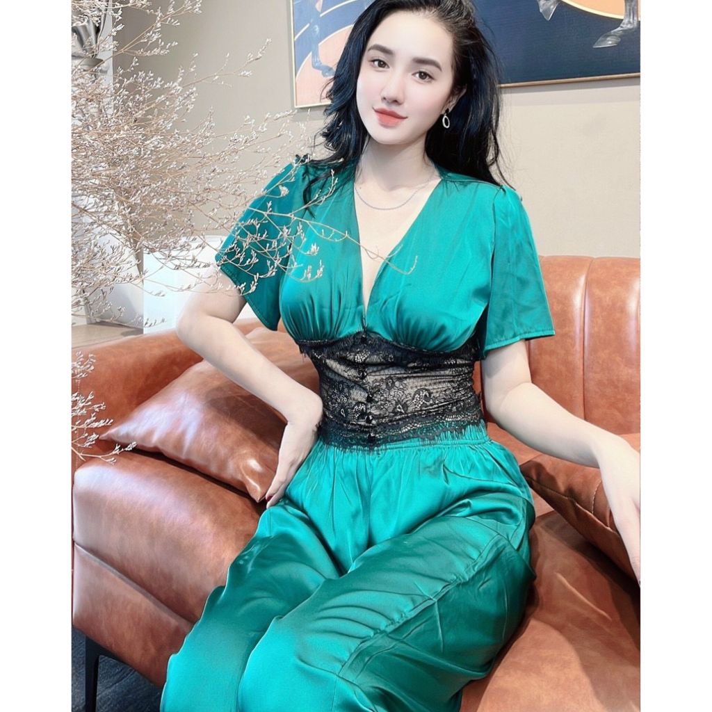 Đồ Ngủ Sexy, Đồ Ngủ Nữ Lụa Latin Cao Cấp Mềm mại xinh xắn &lt;58KG