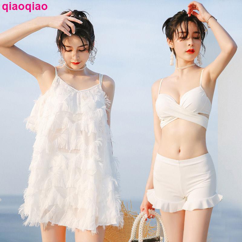 Set Đồ Bơi Hai Mảnh Phong Cách Hàn Quốc 2020 Quyến Rũ Cho Nữ