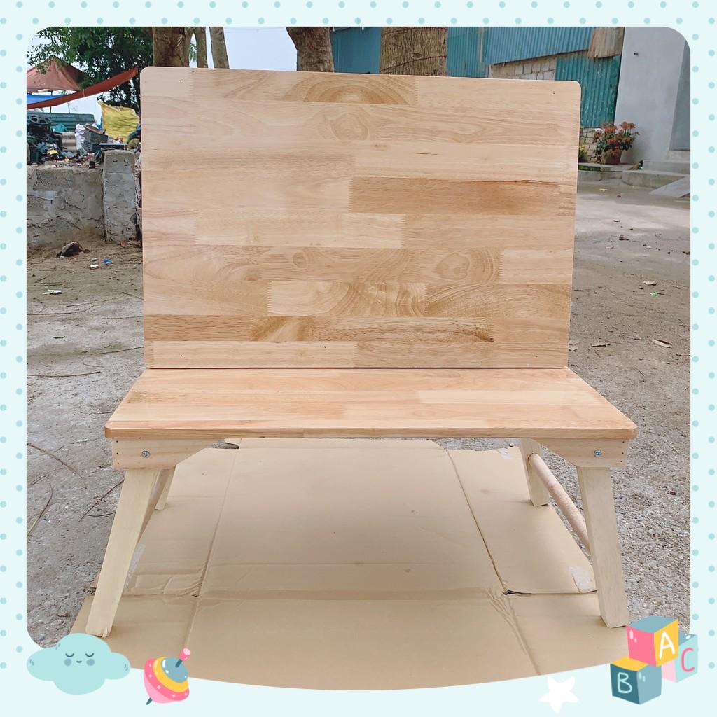 [Freeship 25K đơn 150K] Bàn gấp mini đa năng gỗ tự nhiên  - kích thước 40x60x27 cm - Bàn học - Bàn uống trà