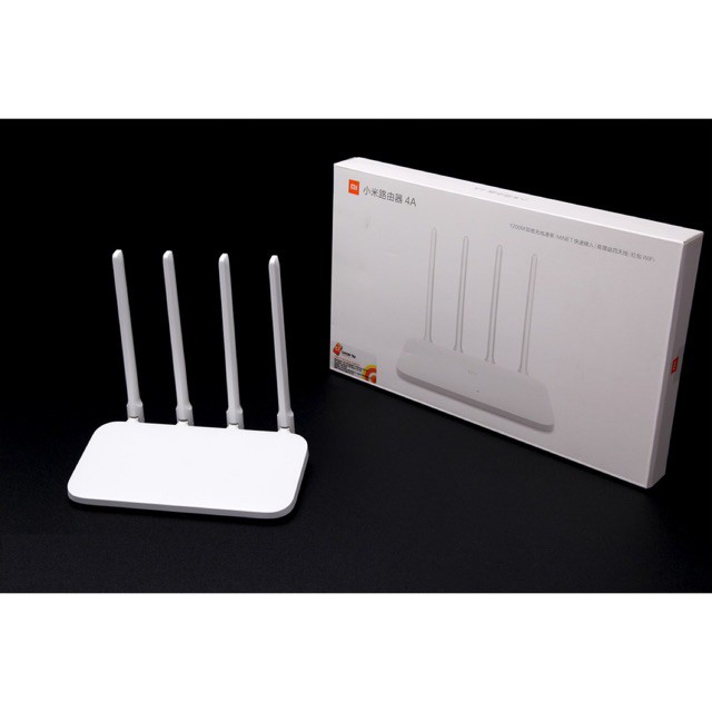 Router Wifi XIAOMI 4A Chính hãng (4 anten, 2 băng tần, 1200Mbps) siêu mạnh bảo hành chính hãng 24 tháng 1 đổi 1