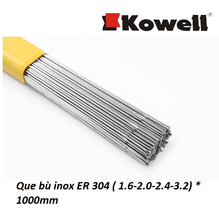 1 kg Que hàn bù tig sắt ER 70S-6, nhôm 5356, inox ER - 304