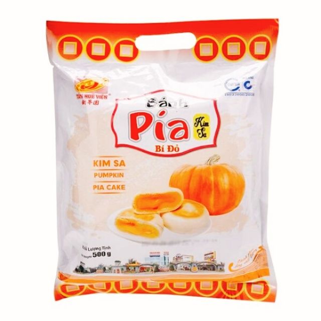 Bánh pía kim sa bí đỏ Tân Huê Viên