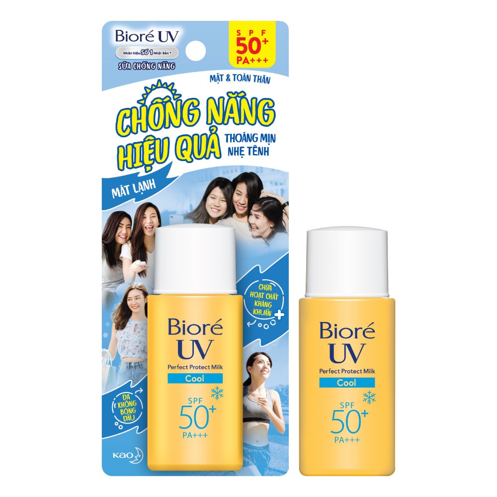 Bioré Sữa Chống Nắng Bảo Vệ Hoàn Hảo Mát Lạnh UV SPF50+/PA+++ 25ML⚡⚡100% HÀNG CHÍNH HÃNG⚡⚡ FREESHIP⚡⚡ | BigBuy360 - bigbuy360.vn