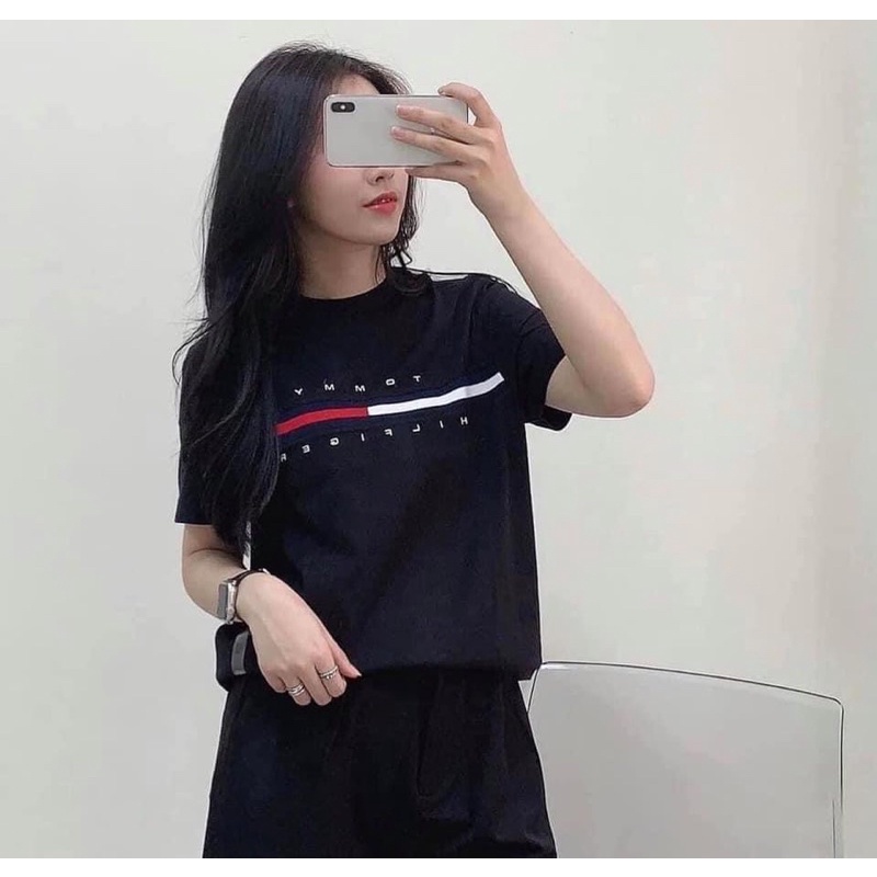 Áo thun Unisex Tommy Hilfiger CHÍNH HÃNG - Shipped Korea