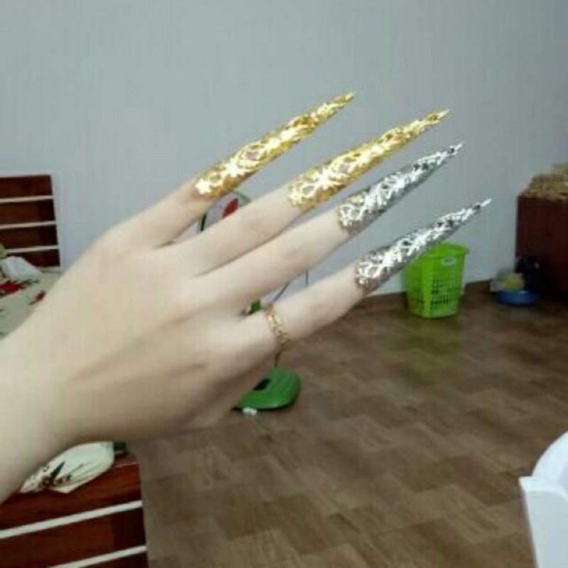 Hộ chỉ móng tay cổ trang loại trơn