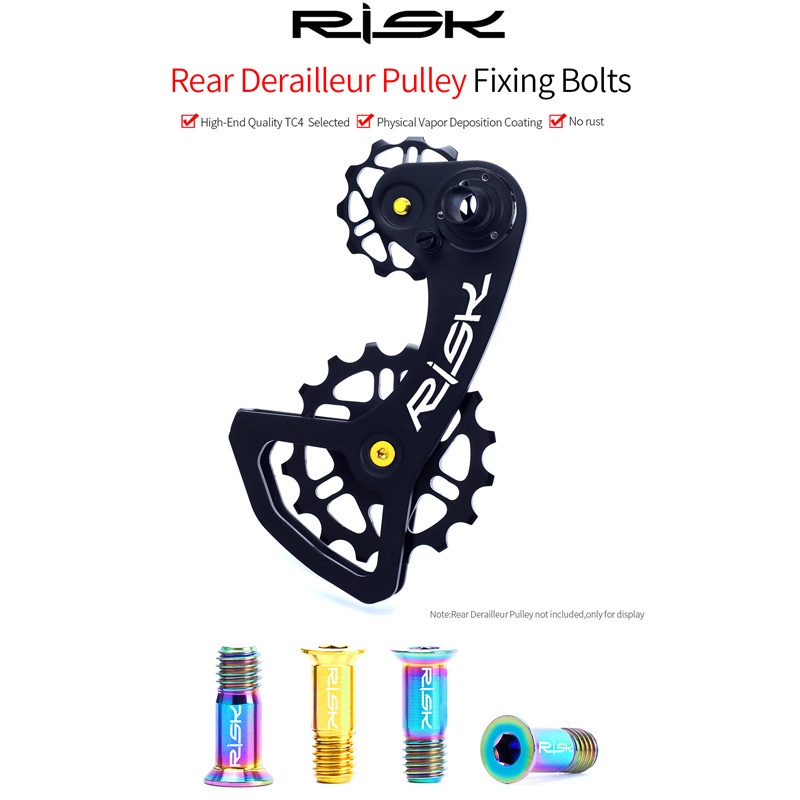 Bu Lông Rissk M5x14.2 Mm Chuyên Dụng Cho Xe Đạp