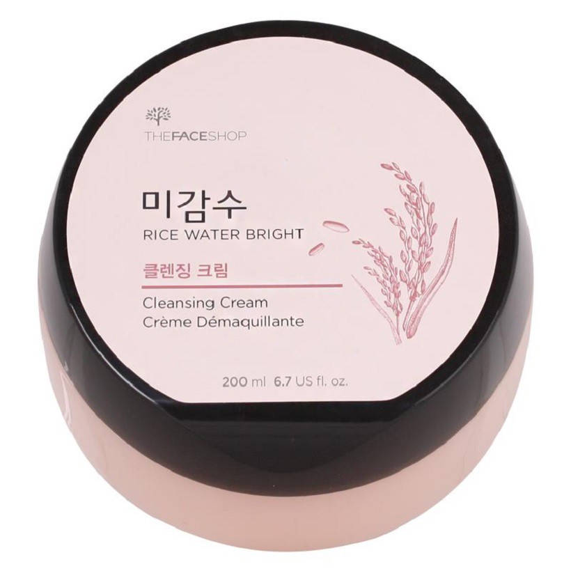 [Size 400ml] Kem Tẩy Trang Tinh Chất Gạo The Face Shop Rice Water Bright Cleansing Cream 400ml