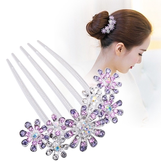 CA32 Cài xước tóc hoa lấp lánh