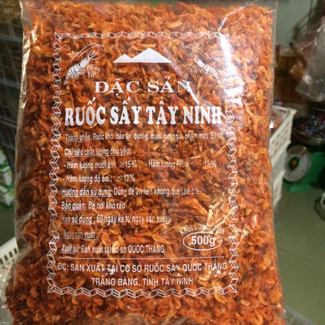 Quận 10 - 1Kg Tép Sấy Tây Ninh Tẩm Gia Vị (loại 1)