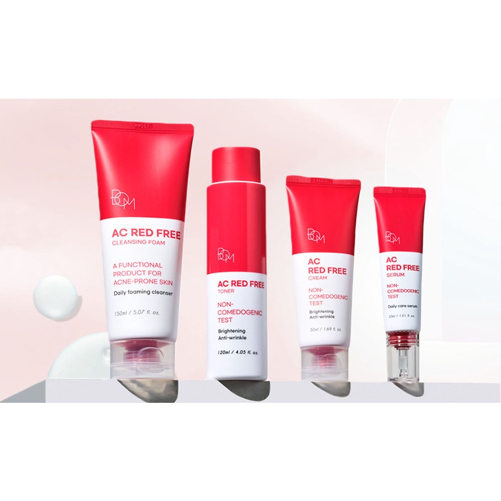 Kem Dưỡng Bom Ac Red Free Sáng Da Ngừa Mụn Cream 50ml