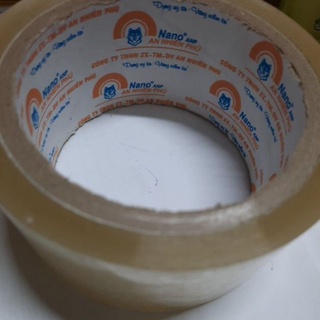 1 cây Băng keo trong dán thùng 5p 100ya