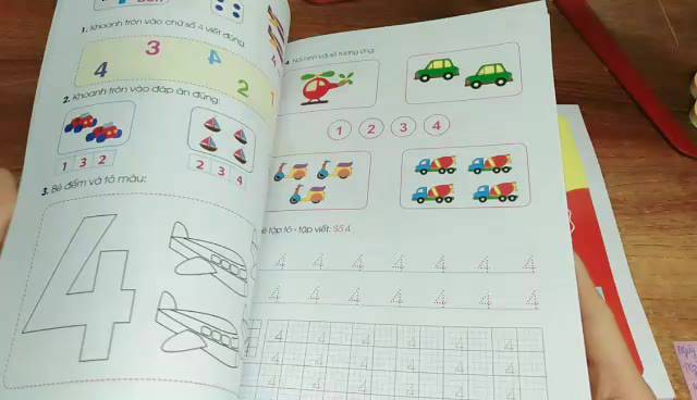 Sách - Tập đánh vần tiếng việt, Toán tư duy cho trẻ 4-6 tuổi (Combo 2 cuốn) | BigBuy360 - bigbuy360.vn