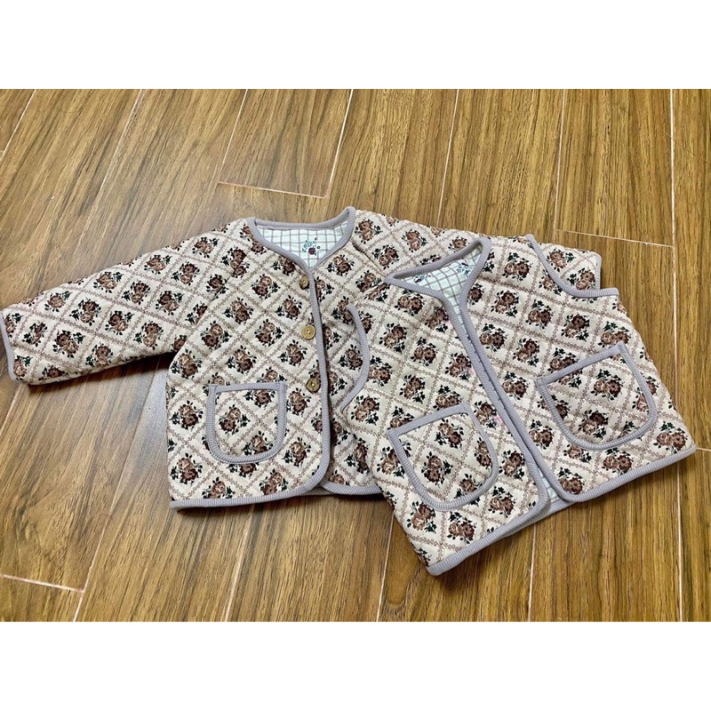 Vải cotton chần bông may chăn và đồ mùa đông cho bé siêu xinh