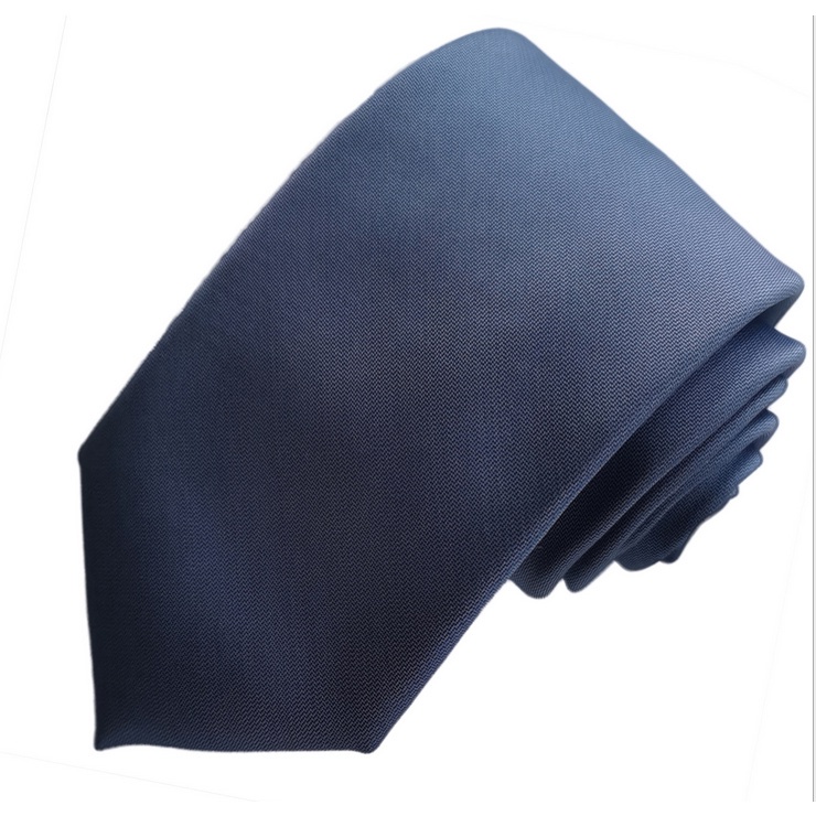Cà vạt 7cm màu trơn phong cách công sở dành cho nam